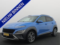 Hyundai Kona - 1.6 GDI HEV Premium FACELIFT / TREKHAAK / LEDER / STOELVERW / STOELVERKOEL / STUURVERW / C