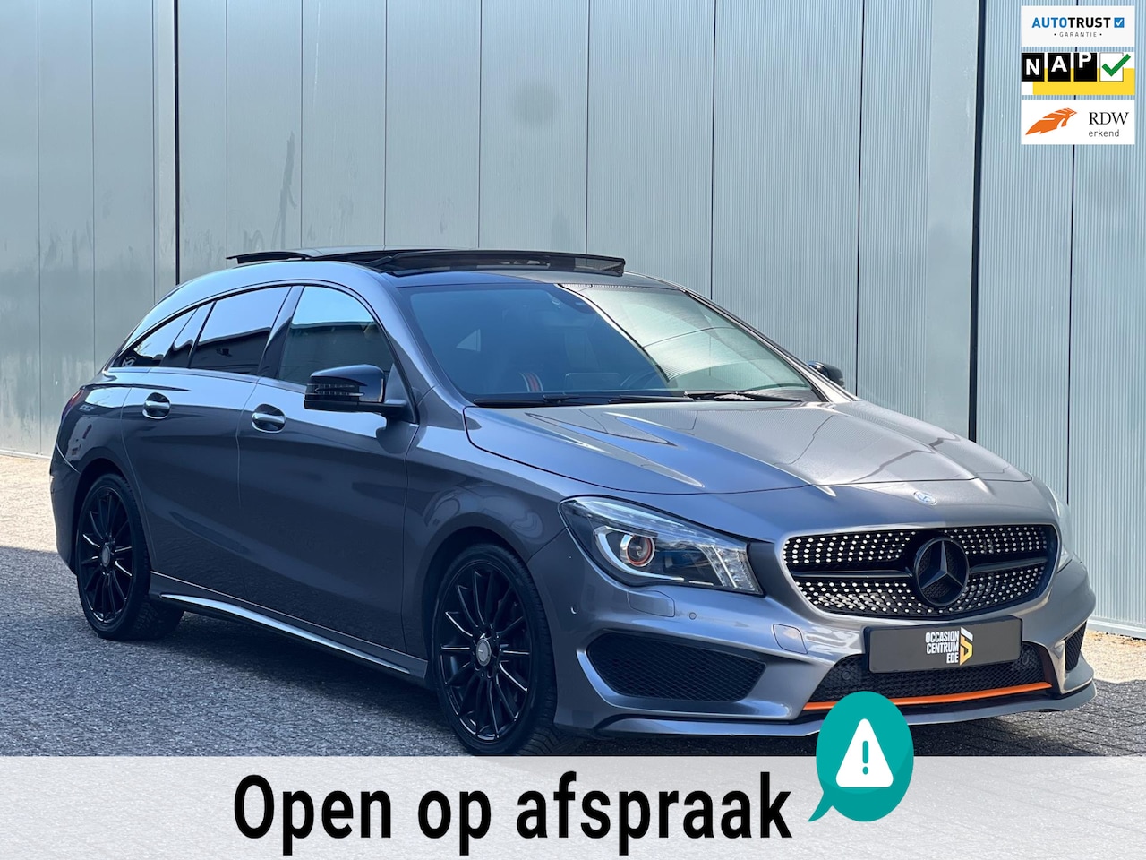 Mercedes-Benz CLA-klasse Shooting Brake - 200 OrangeArt Edition Pano Facelift Topstaat!! - AutoWereld.nl