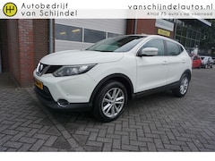 Nissan Qashqai - 1.2 ACENTA TREKHAAK CAMERA 4X PERF ALL SEASON BANDEN NAVIGATIE ECC AIRCO CRUISECONTROL PAR
