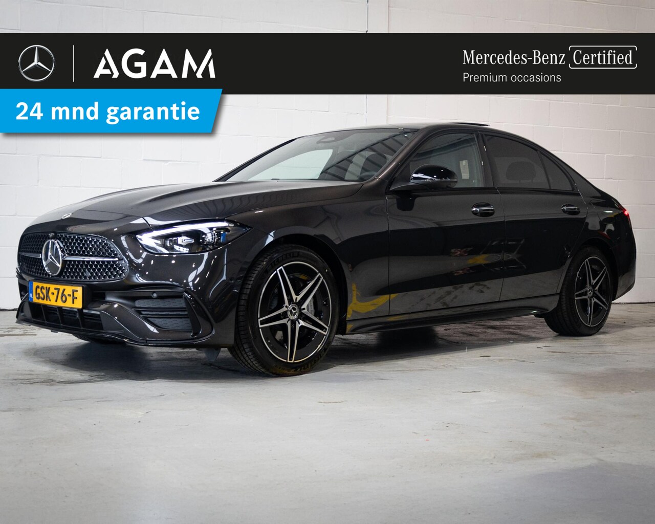 Mercedes-Benz C-klasse - Limousine 300 e AMG Line Premium PLUS | Panorama dak - AutoWereld.nl