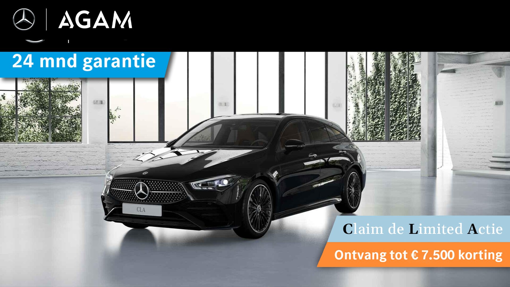 Mercedes-Benz CLA-klasse Shooting Brake - 180 Star Edition AMG Limited Panorama dak - AutoWereld.nl
