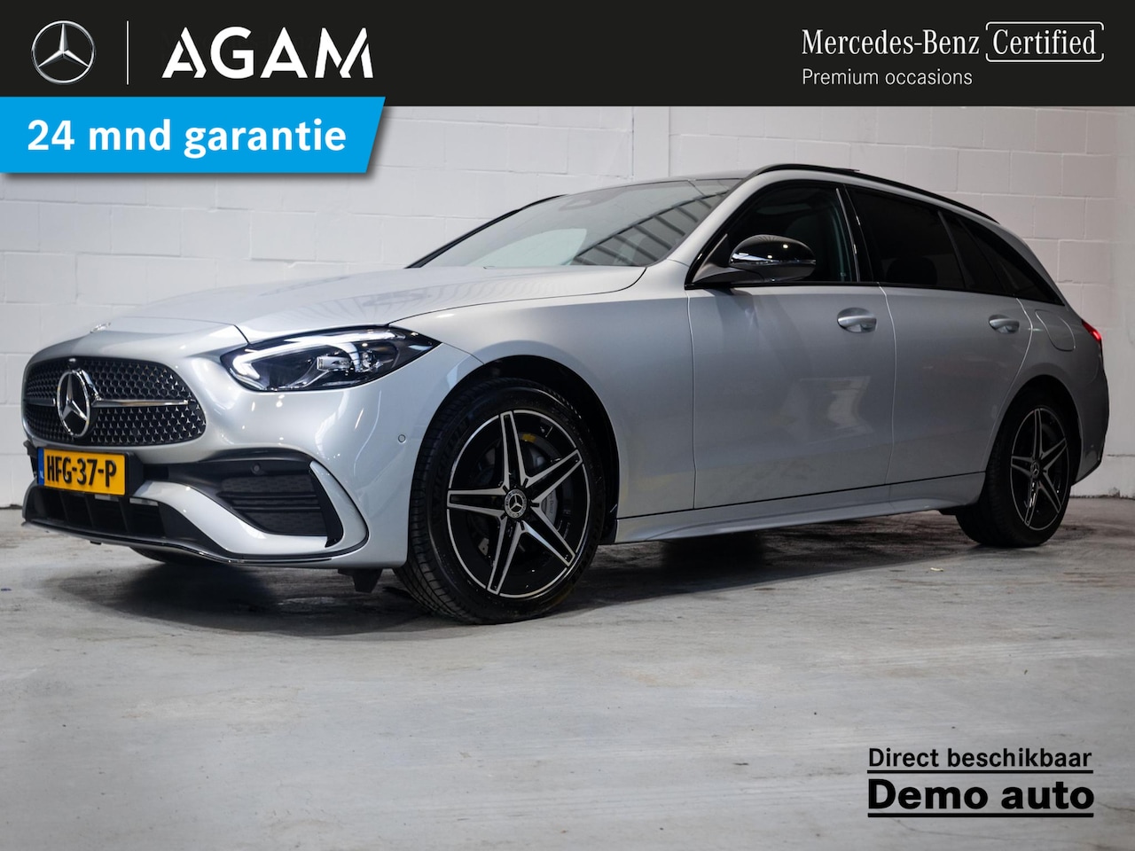 Mercedes-Benz C-klasse Estate - 300 e Star Edition AMG Line Panorama dak - AutoWereld.nl