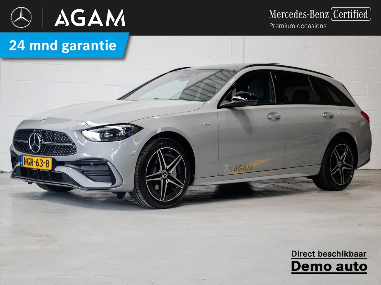 Mercedes-Benz C-klasse Estate - 300 e Star Edition AMG Line Plus Panorama dak | Trekhaak - AutoWereld.nl