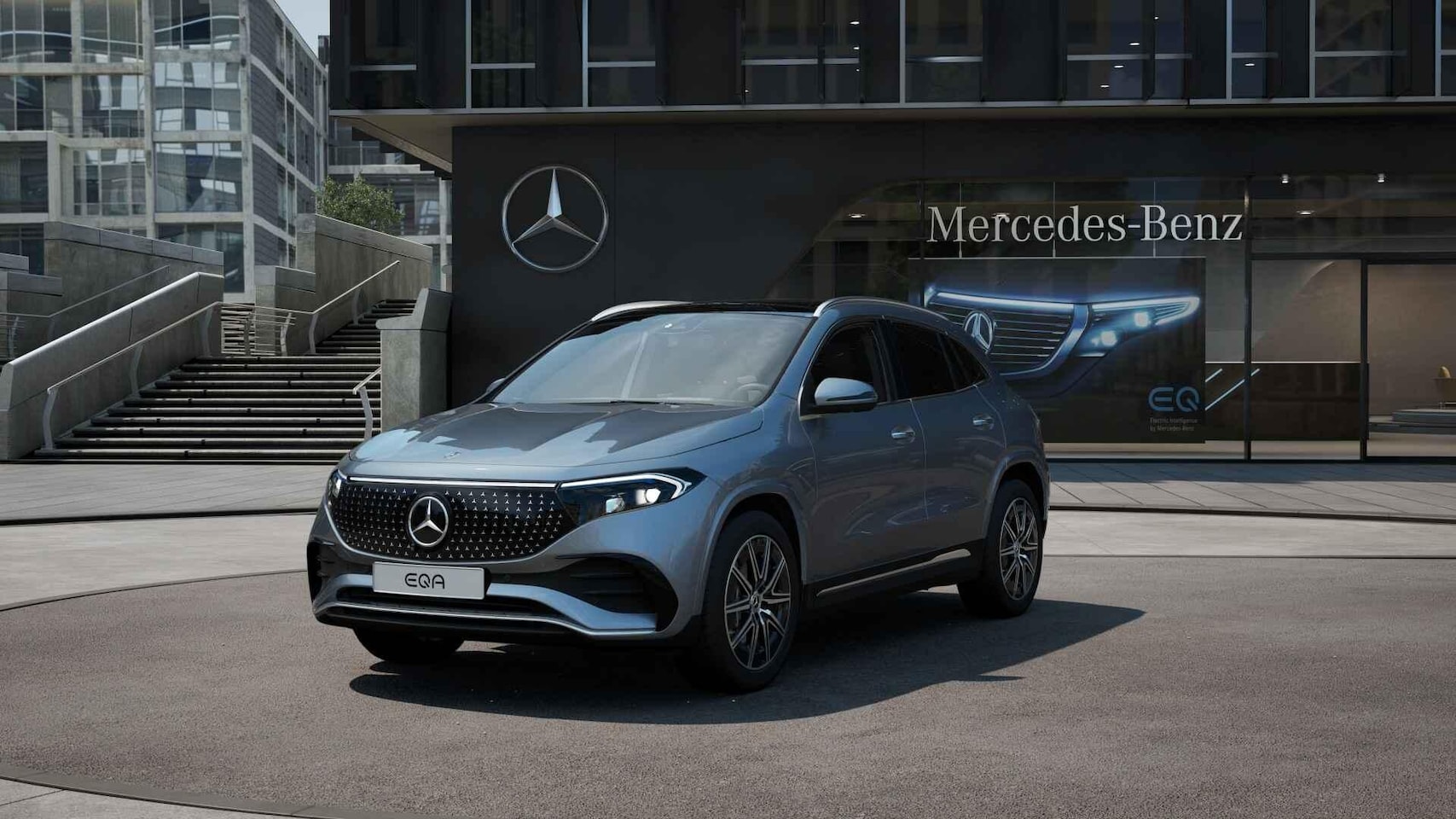 Mercedes-Benz EQA - 250 Business Solution AMG 250+ Business Solution AMG - AutoWereld.nl