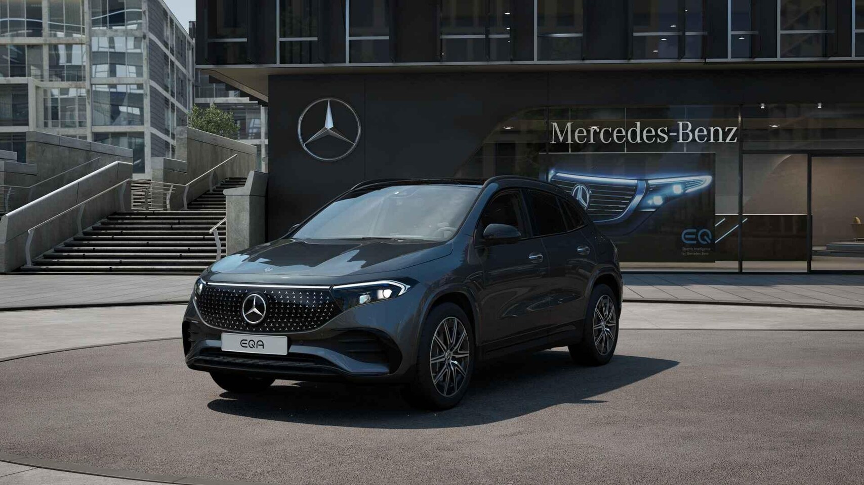 Mercedes-Benz EQA - 250 Business Solution AMG 250+ Business Solution AMG - AutoWereld.nl