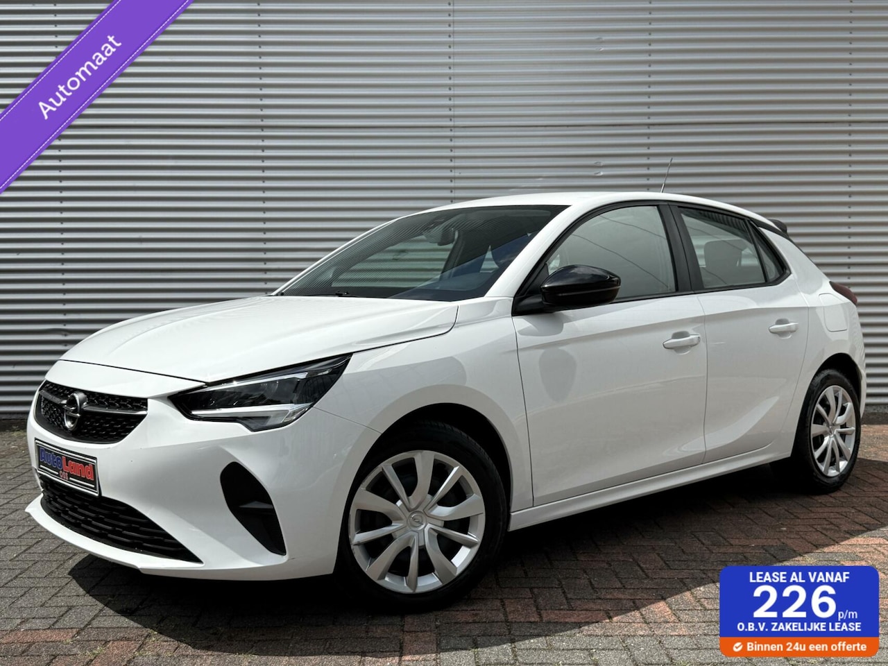 Opel Corsa - 1.2 Automaat 5 Drs Carplay Cruise Airco Led Pdc 2020 Eerste Eigenaar 68876 KM Gereden Nieu - AutoWereld.nl