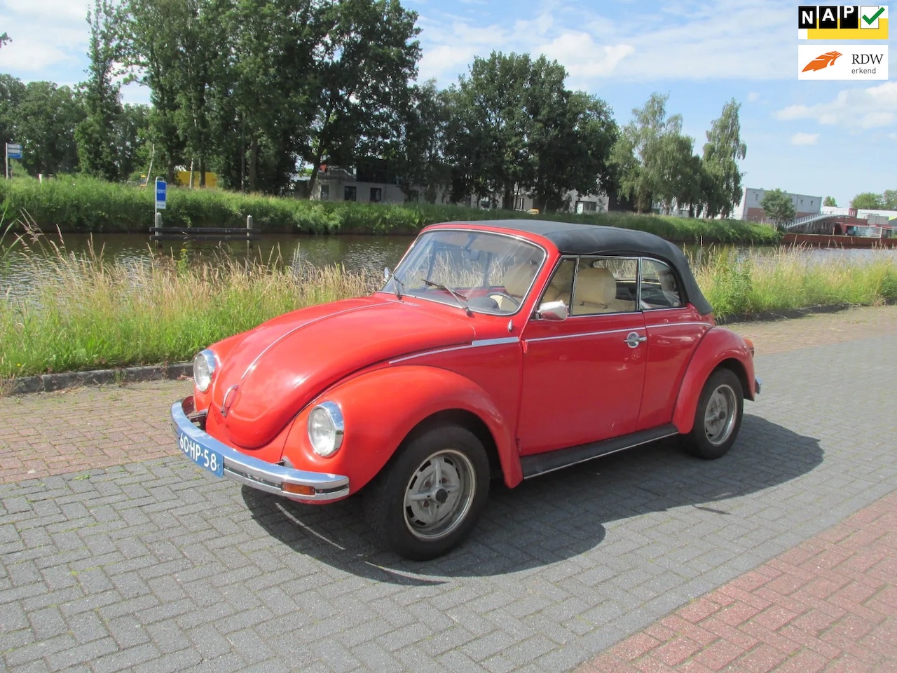 Volkswagen Kever Cabriolet - Karmann 1303 LS 151132 - AutoWereld.nl