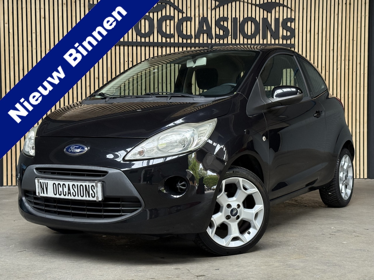 Ford Ka - 1.2 Cool&Sound AIRCO/16"LV/ELEKR/NAP/SPORTIEF/APK! - AutoWereld.nl