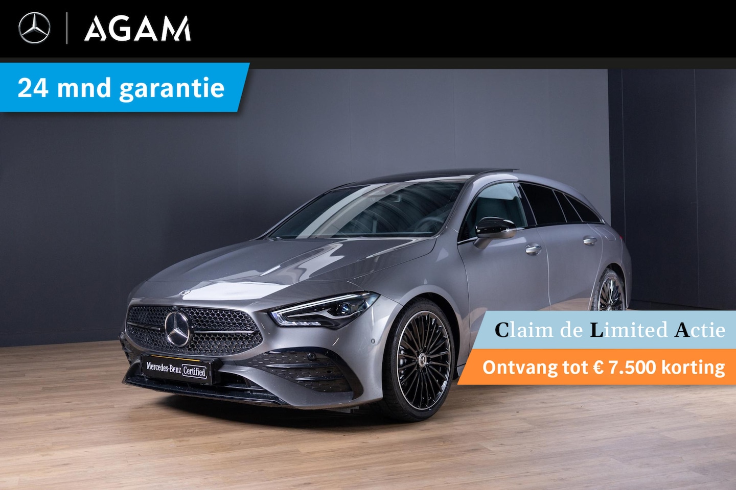 Mercedes-Benz CLA-klasse Shooting Brake - 180 Star Edition LIMITED Panorama dak - AutoWereld.nl