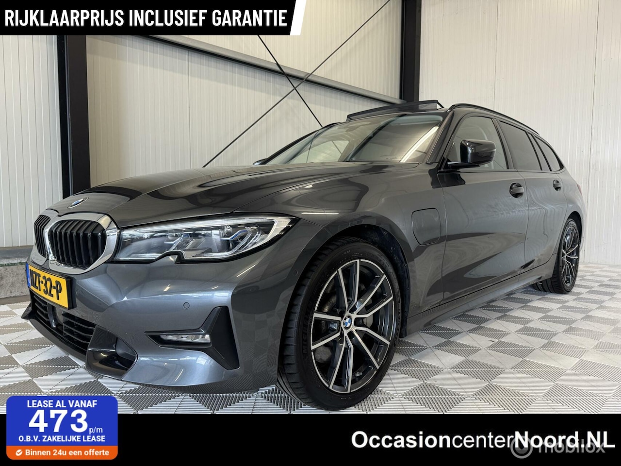 BMW 3-serie Touring - 330e Sportline | Leer | HUD | Pano | ACC - AutoWereld.nl