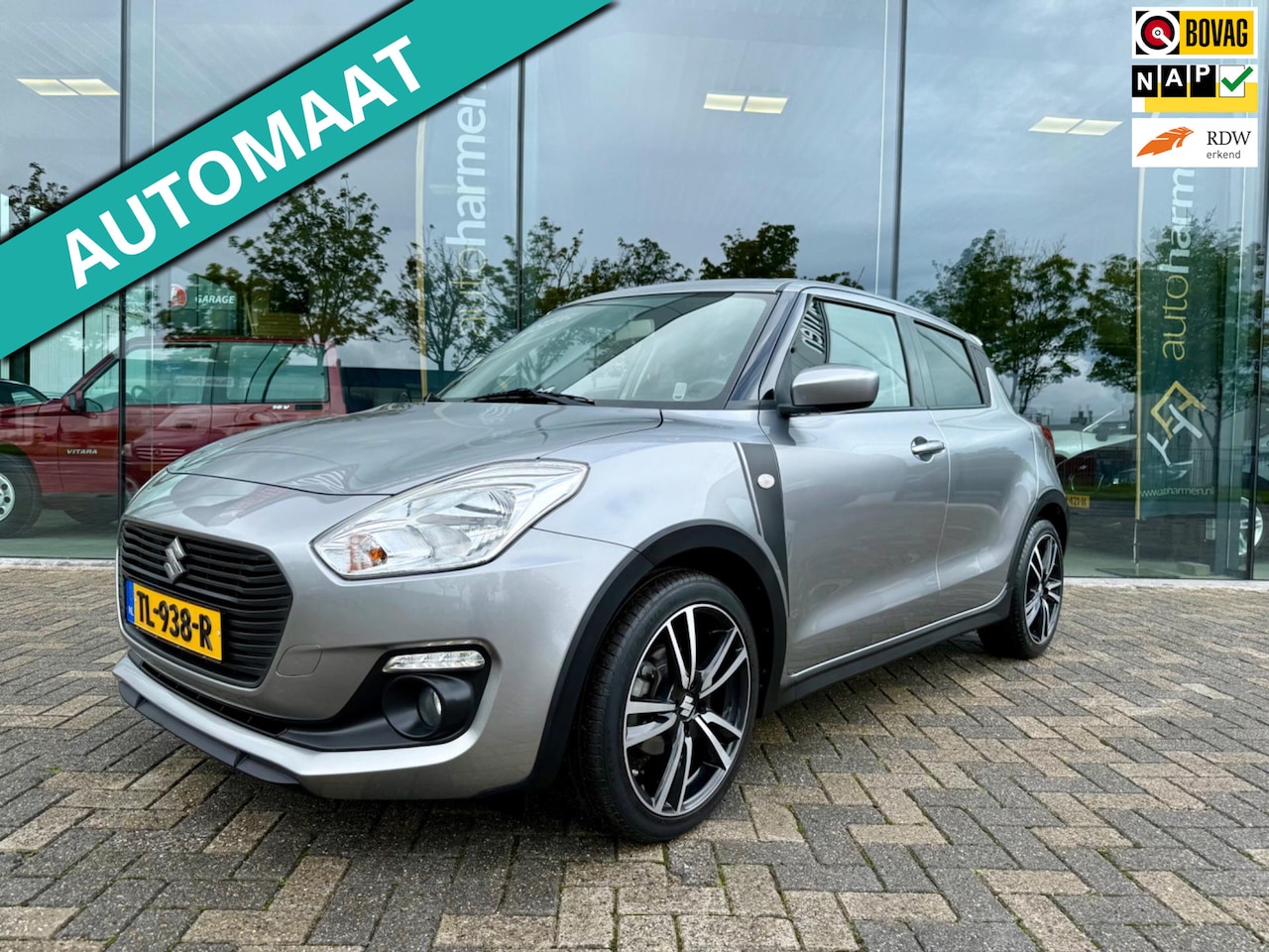 Suzuki Swift - 1.2 automaat Sportline, NAP, CarPlay, 1e eigenaar - AutoWereld.nl