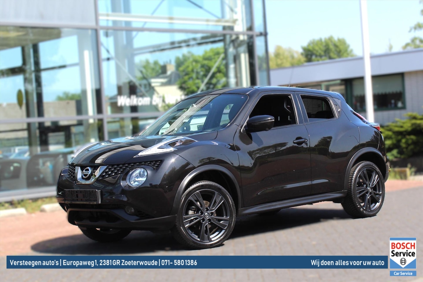 Nissan Juke - 1.6L 117pk CVT 2WD Tekna 18'' Black-Line - AutoWereld.nl