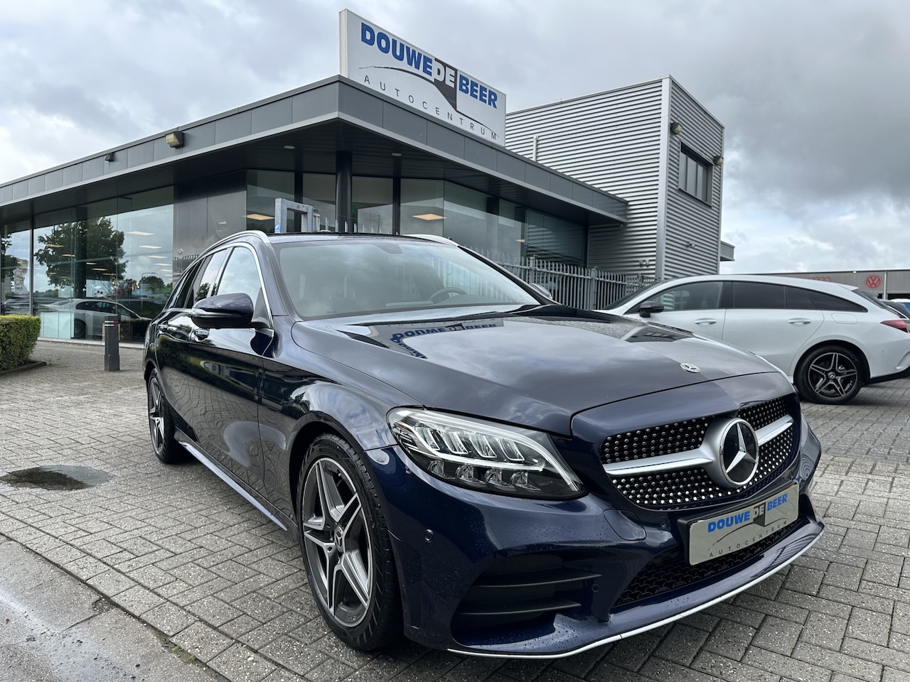 Mercedes-Benz C-klasse Estate - 180 AMG Line Trekhaak | 360-Camera | Stoelverw. | Spiegel pakket - AutoWereld.nl