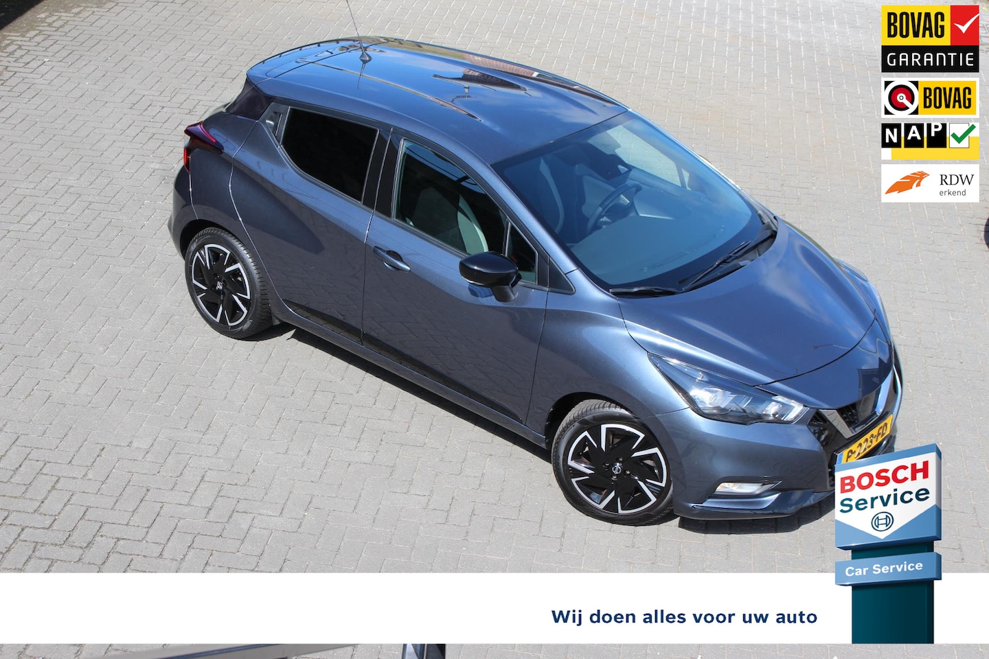 Nissan Micra - 1.0 IG-T N-Design Bose Audio, carplay, cruise, park control,1e eigenaar, Navi, privacy gla - AutoWereld.nl
