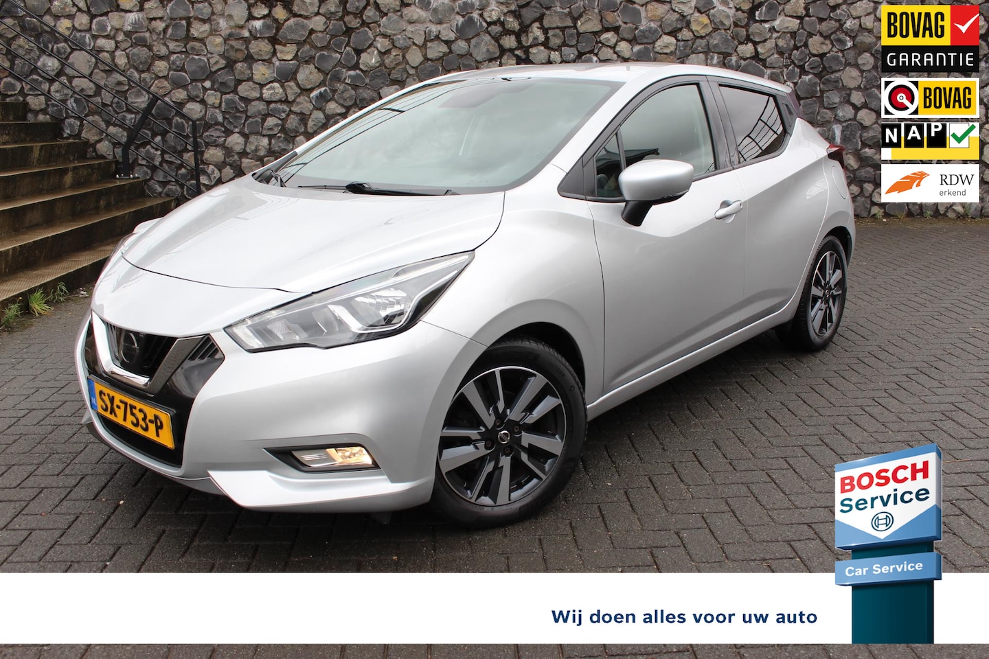 Nissan Micra - Turbo N-Connecta, Navi,Camera, Sportvelgen, cruise en climate control, 1e eigenaar - AutoWereld.nl