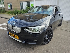 BMW 1-serie - 116i Business* Dealer onderhd* grijs/wit Leer* opendak