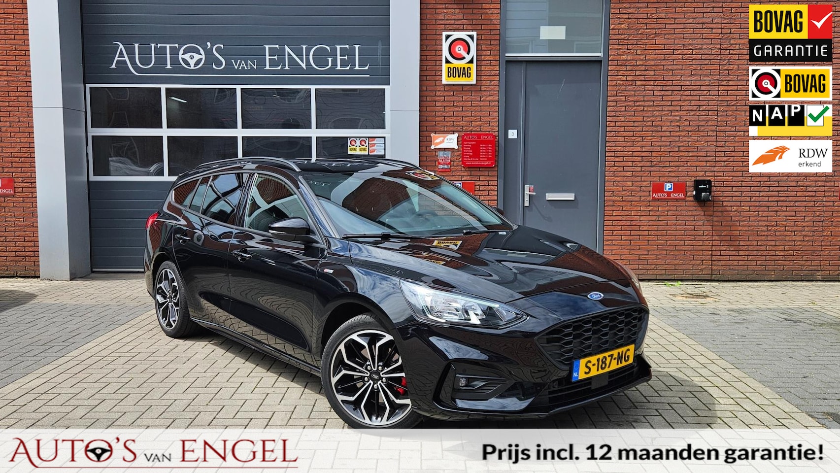 Ford Focus Wagon - 1.0 EcoBoost Hybrid ST Line X Business/Garantie/Keyless/winterpakket - AutoWereld.nl