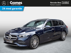 Mercedes-Benz C-klasse Estate - 200 | Beige leder | Panoramadak | Trekhaak | Memorystoelen Verwarmd | 360° Camera | Sfeerv