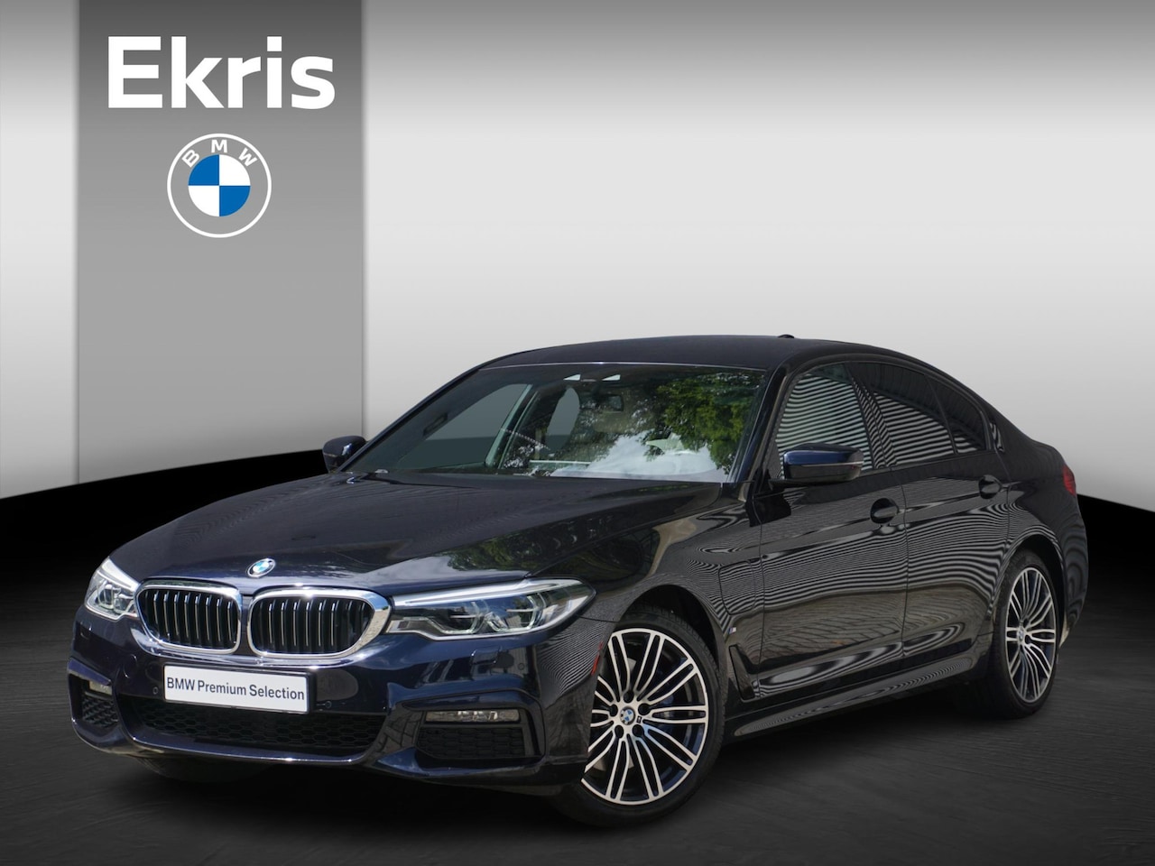 BMW 5-serie - 530e xDrive M Sportpakket | Entertainment | 19 inch M Dubbelspaak (styling 664M)in Orbit G - AutoWereld.nl