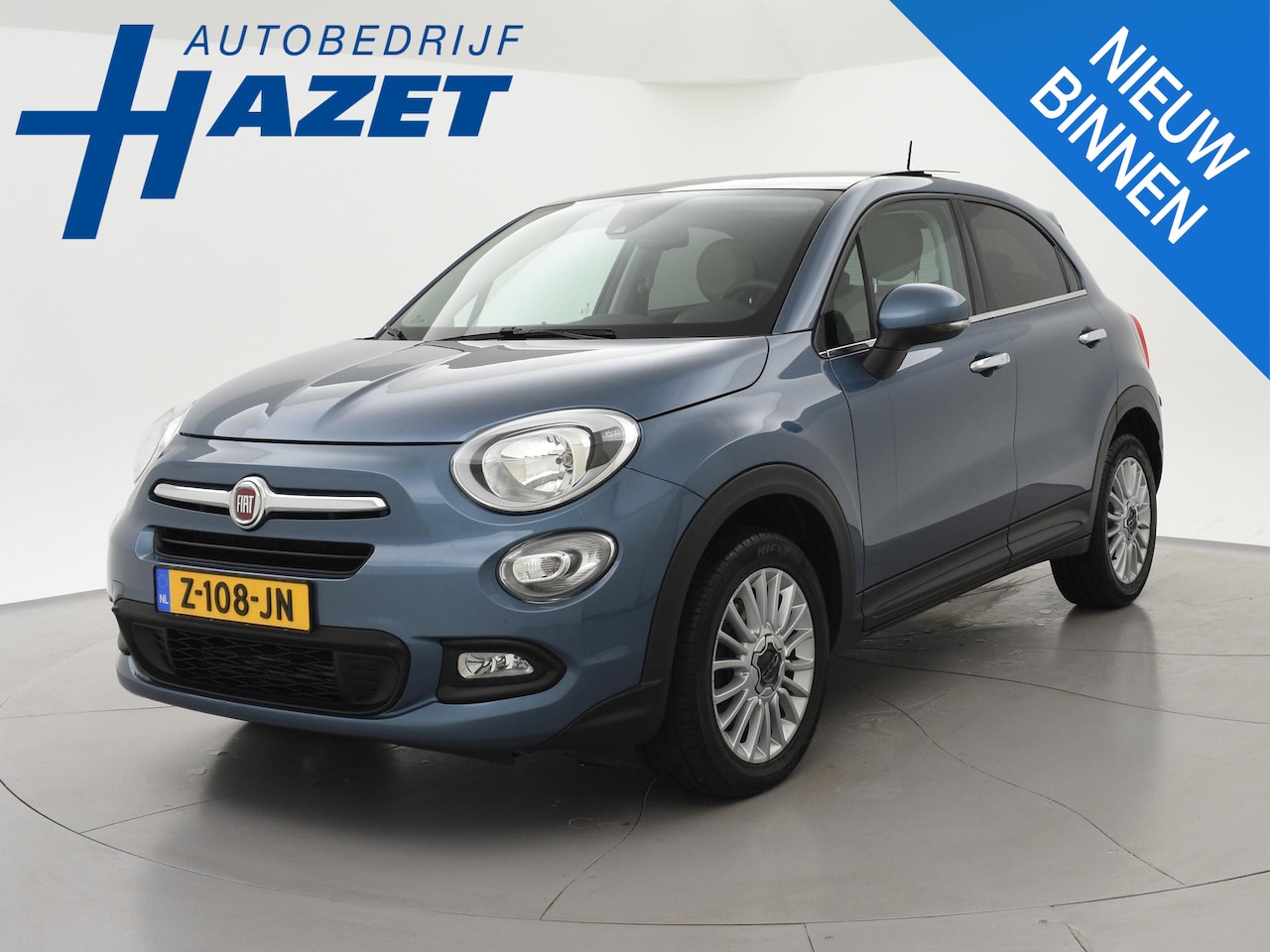 Fiat 500 X - 1.4 TURBO 140 PK AUT. + PANORAMA SCHUIFDAK | NAVIGATIE | CLIMATE | CRUISE CONTROL - AutoWereld.nl