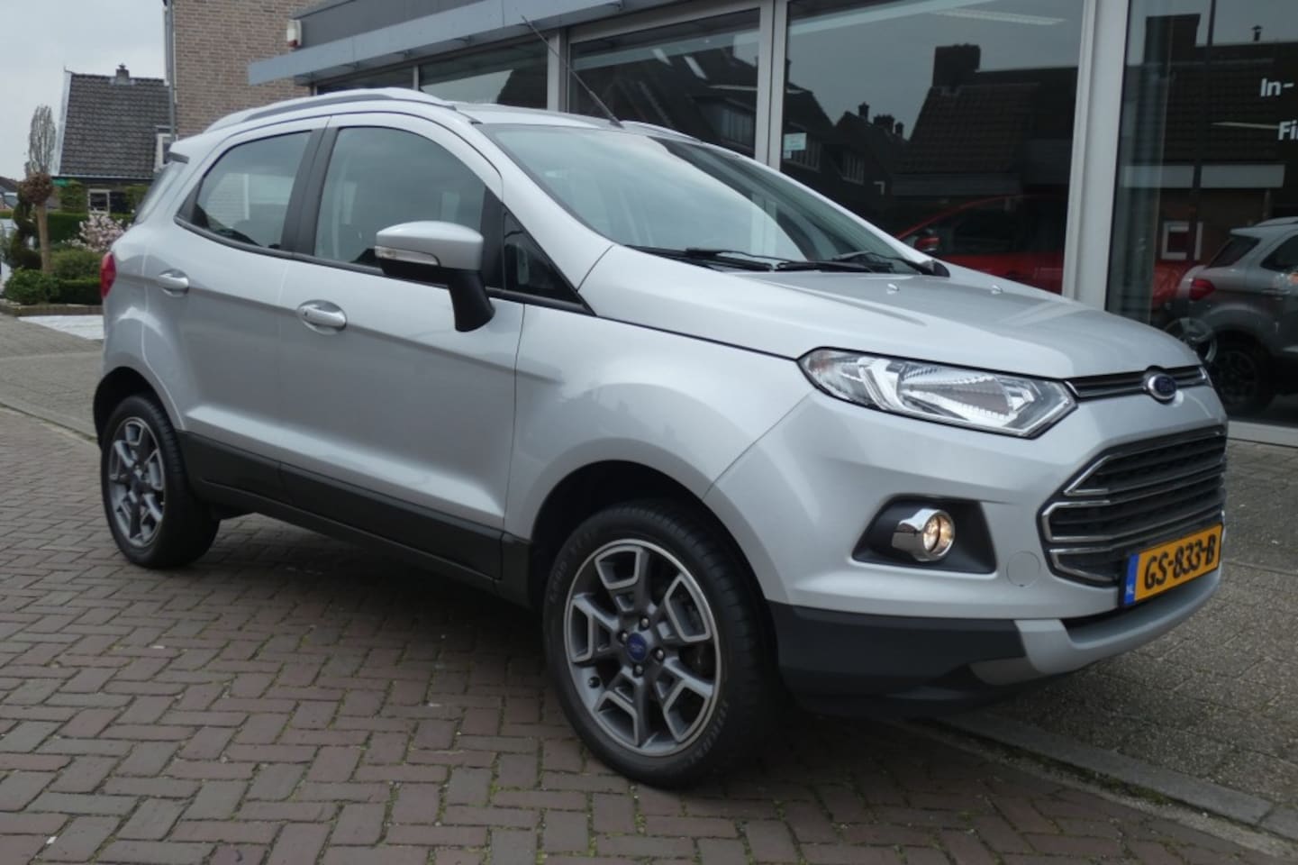 Ford EcoSport - 1.0 EcoBoost   TITANIUM *  LEDER *  A.C * CRUISE * L.M.V 17 * - AutoWereld.nl
