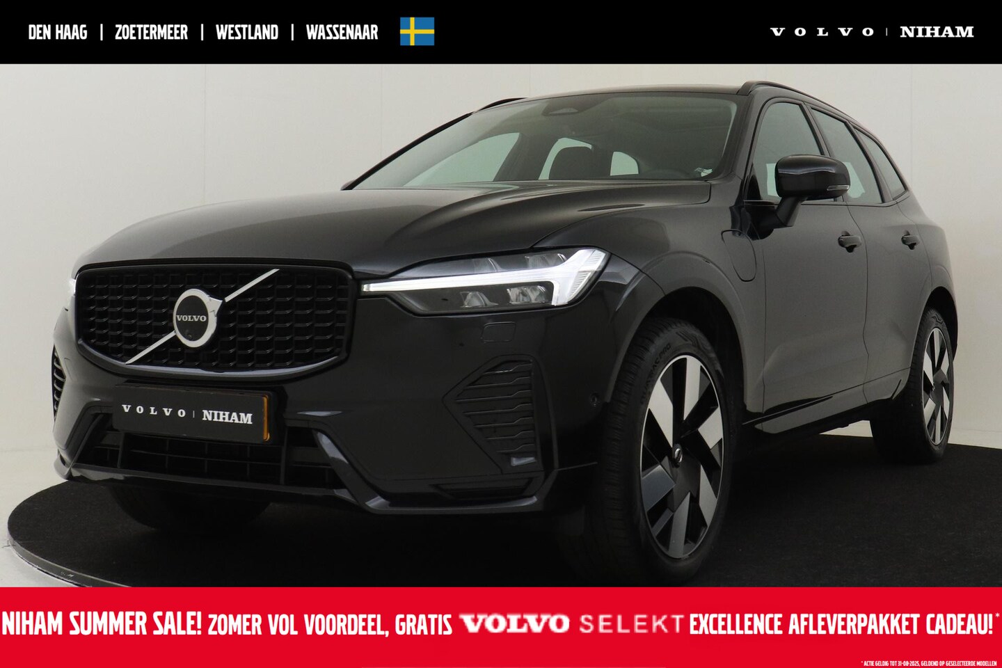 Volvo XC60 - T6 PLUG-IN HYBRID AWD ULTRA DARK -PANO.DAK|HARMAN/KARDON|ADAP.LED|360°CAM|TREKHAAK - AutoWereld.nl