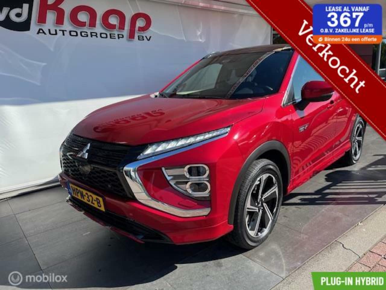 Mitsubishi Eclipse Cross - 2.4 PHEV LUX | PANO | LEER | ACC - AutoWereld.nl