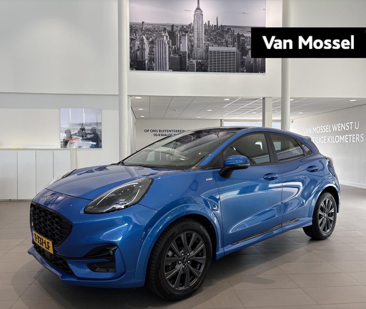 Ford Puma - 1.0 EcoBoost Hybrid ST-Line X | PANORAMADAK | ADAPTIEVE CRUISE CONTROL | STUUR, STOEL EN V - AutoWereld.nl