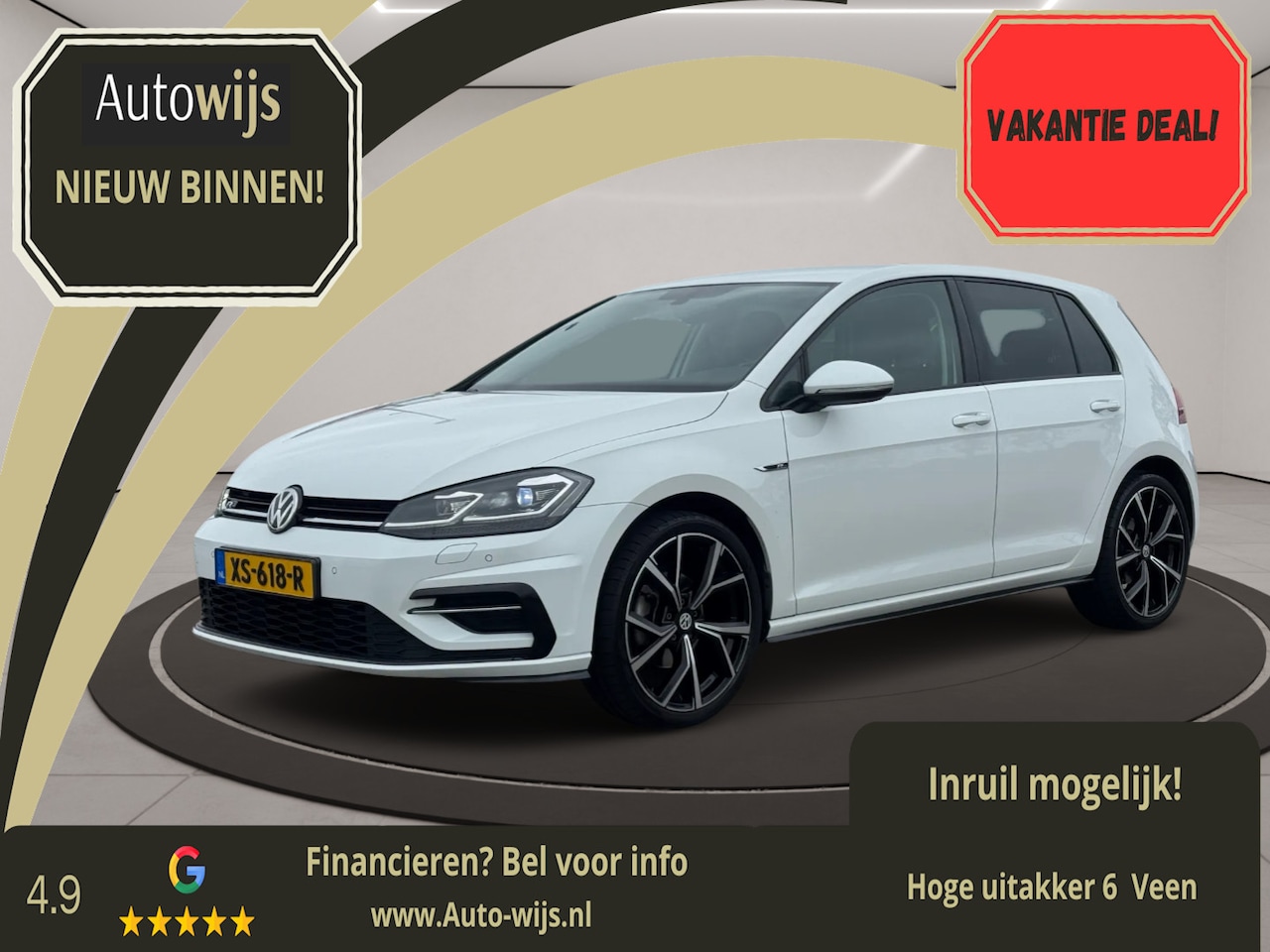 Volkswagen Golf - 1.5 TSI Highline Business R-Line|Led|Navi|ACC| - AutoWereld.nl