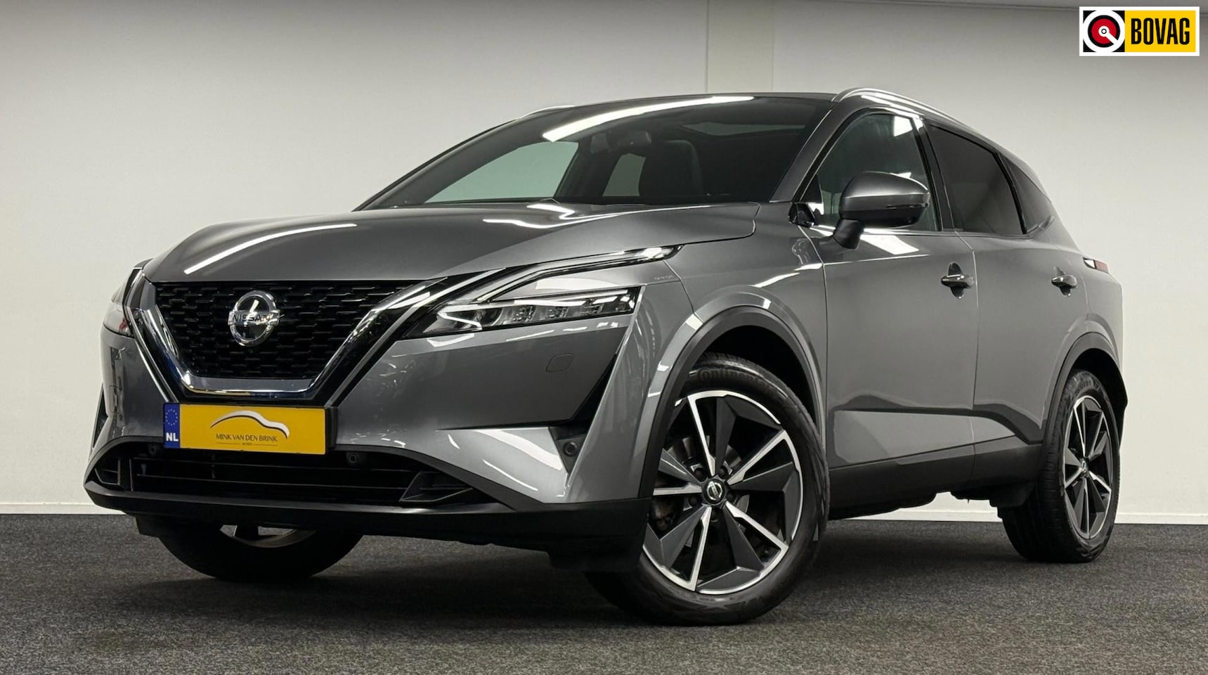 Nissan Qashqai - 1.3 MHEV Xtronic Tekna*Panodak*1/2Leder*360Camera*Navi*Carplay* - AutoWereld.nl