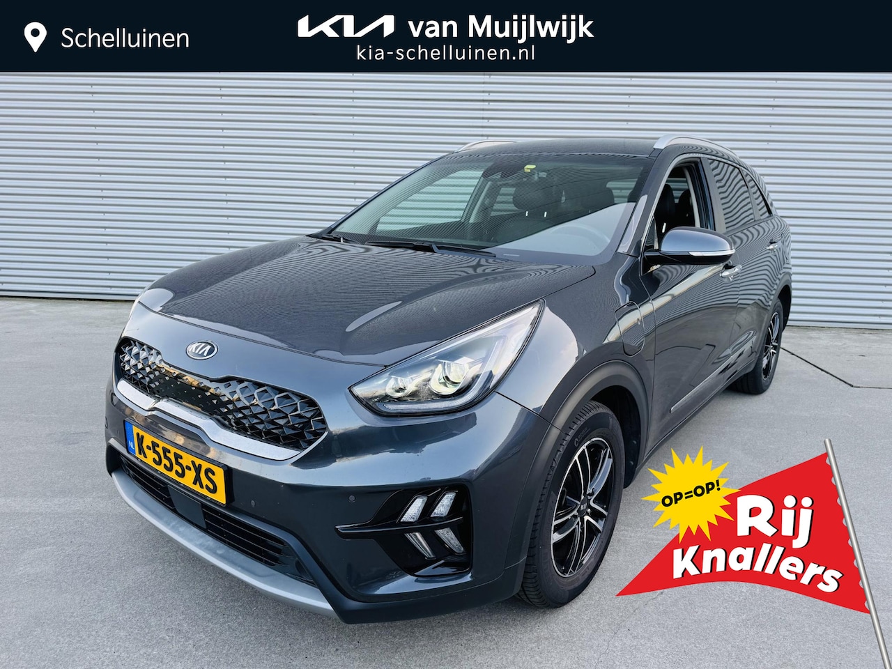 Kia Niro - 1.6 GDi PHEV DynamicPlusLine NW geleverd & Onderhouden | Privacyglass | Stoel&Stuurverw. | - AutoWereld.nl