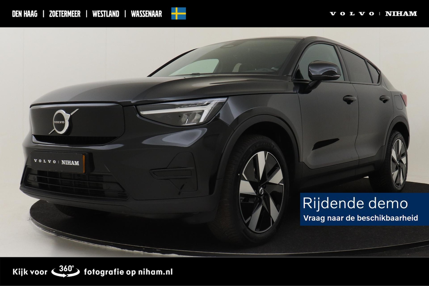 Volvo C40 - SINGLE MOTOR PLUS 69 kWh -PANO.DAK|WARMTEPOMP|PRIVACY.GLASS|KEY-LESS|BLIS - AutoWereld.nl