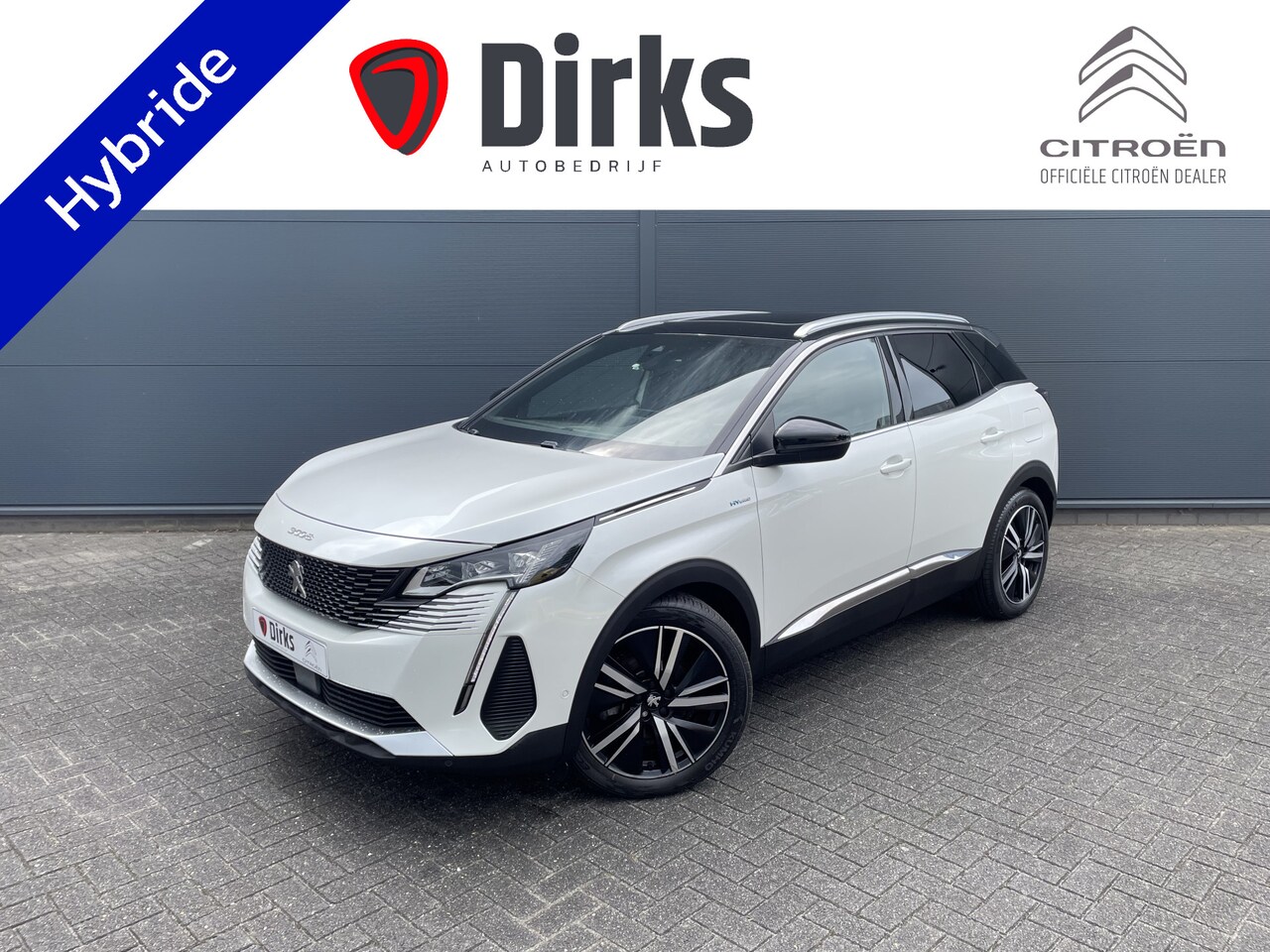Peugeot 3008 - 225pk HYbrid GT Pack (Elektrisch Schuifdak - 360gr Camera - Stoelverwarming - Massage - El - AutoWereld.nl