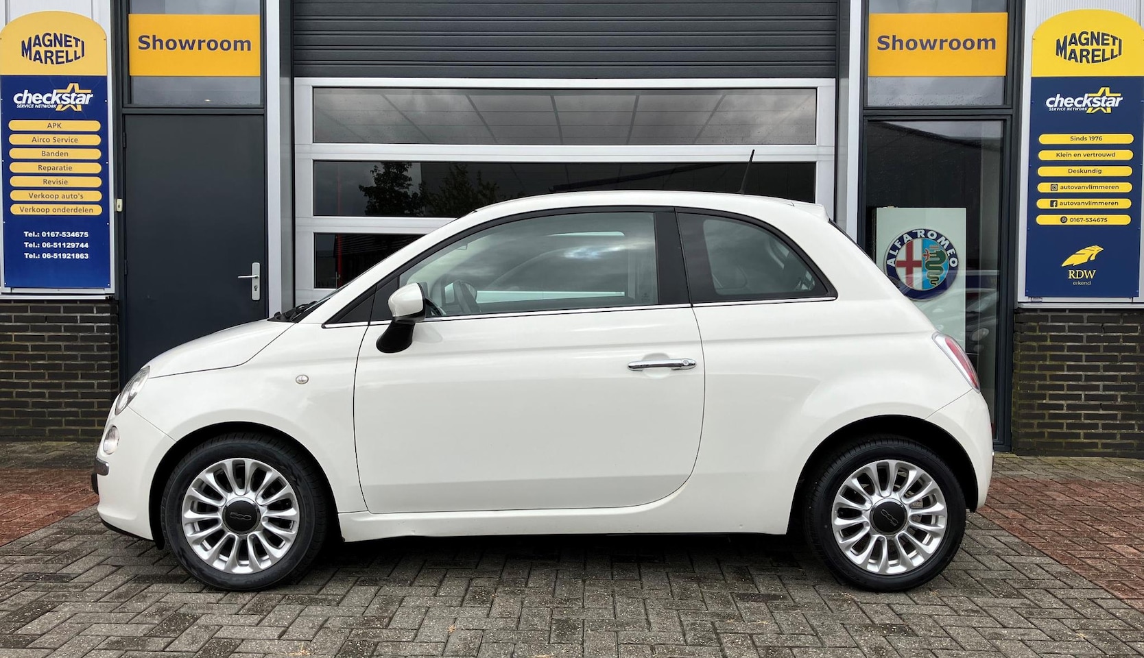Fiat 500 - 0.9 TwinAir Turbo Popstar | Nieuwe banden, nieuwe accu |
