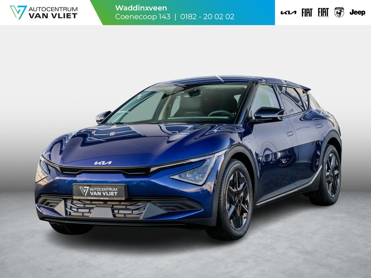 Kia EV6 - Light Edition 63 kWh stoel / stuurwielverwarming l apple car play android auto - AutoWereld.nl