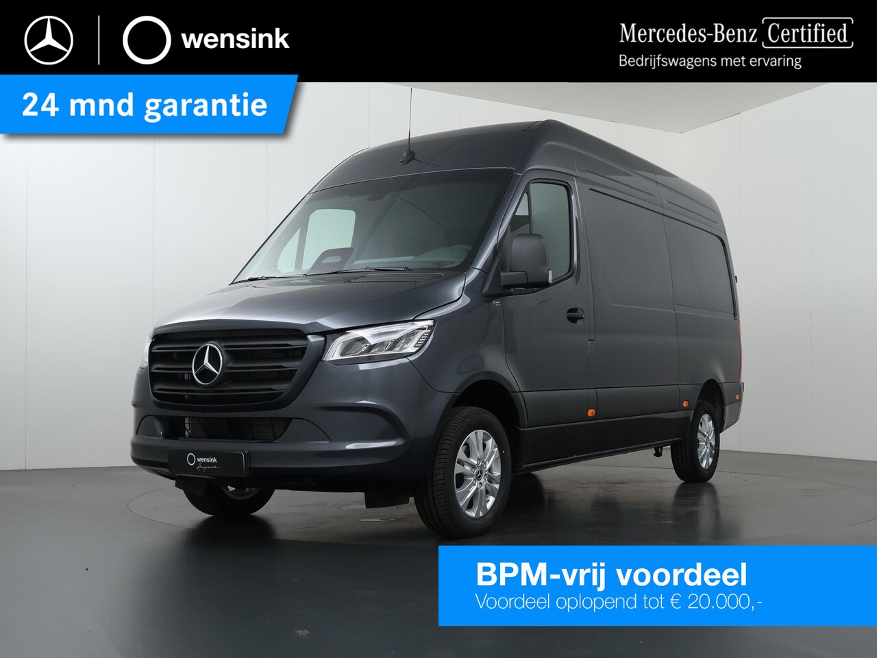 Mercedes-Benz Sprinter - 319 CDI Aut. | L2 H2 | Pro | 3500 KG. AHW | LM Velgen | 3-zits | LED | Parkeercamera | Car - AutoWereld.nl