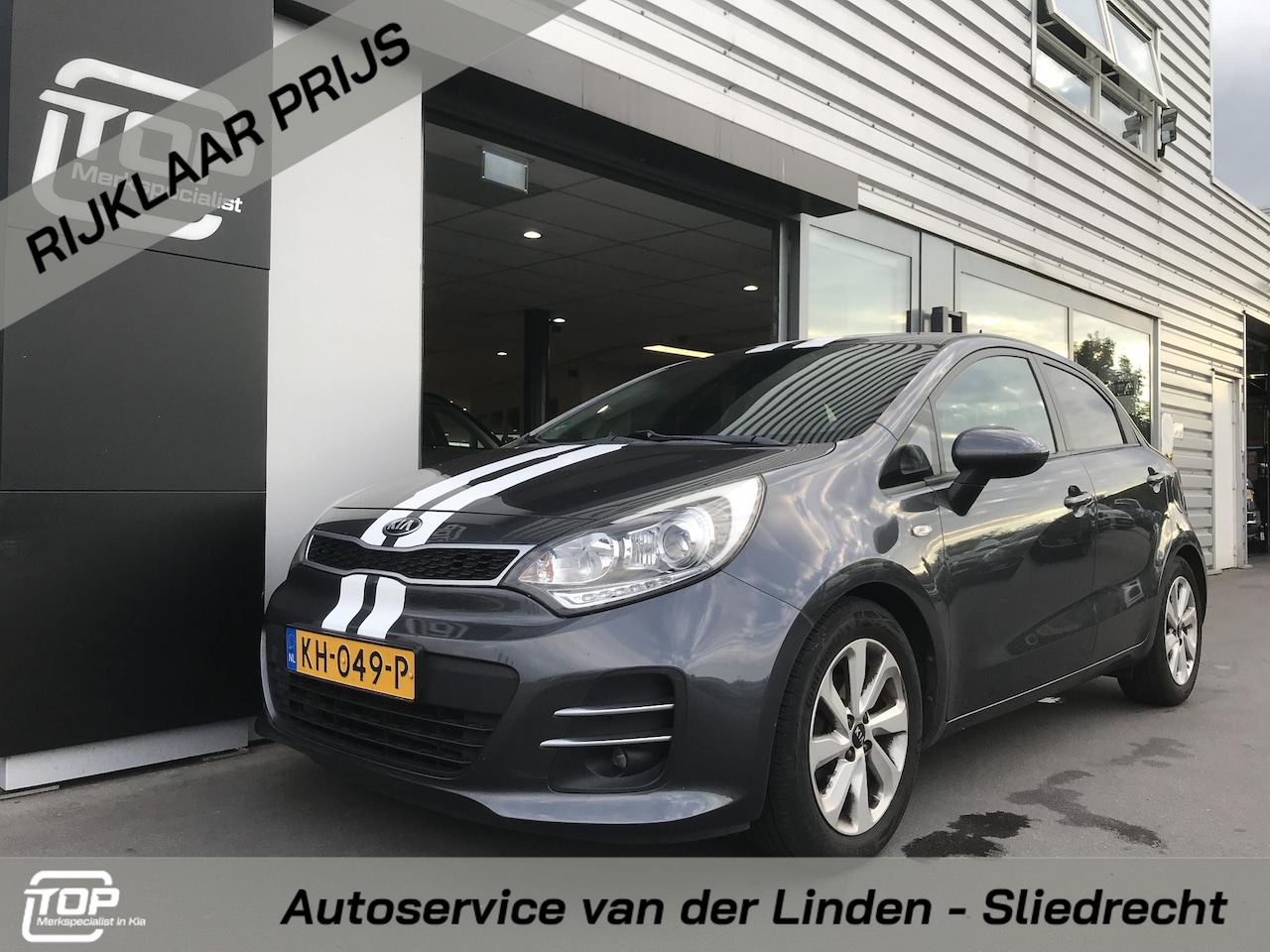 Kia Rio - 1.2 DynamicLine Navi Trekhaak dealer onderhouden - AutoWereld.nl