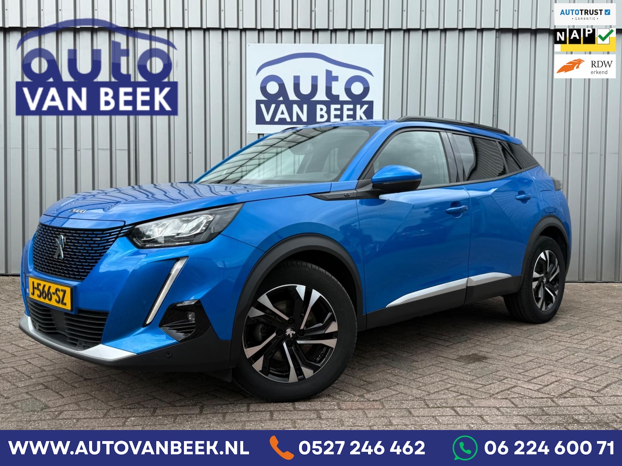 Peugeot e-2008 - EV Allure 50 kWh|3 Fase|DAB+|360camera|Cruise - AutoWereld.nl