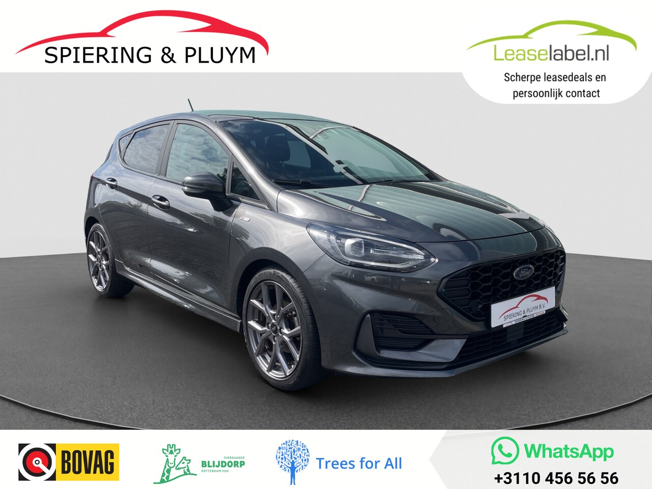 Ford Fiesta - 1.0 EcoBoost Hybrid ST-Line X | B&O | Winter | Digital cockpit - AutoWereld.nl