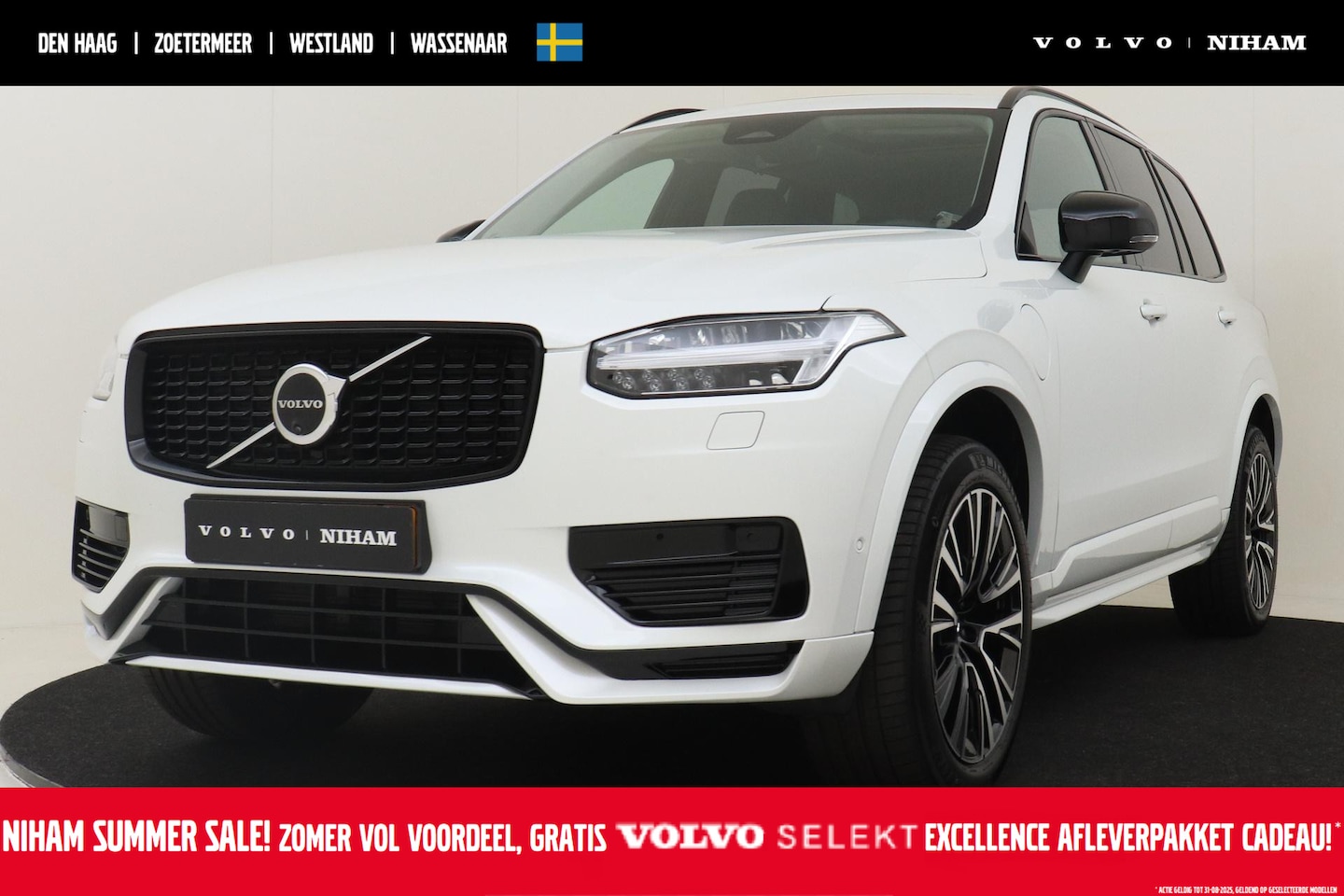 Volvo XC90 - T8 PLUG-IN HYBRID AWD ULTRA DARK -PANO.DAK|LUCHTVERING|GEVENT.LEDER+MASSAGE|HARMAN/KARDON| - AutoWereld.nl