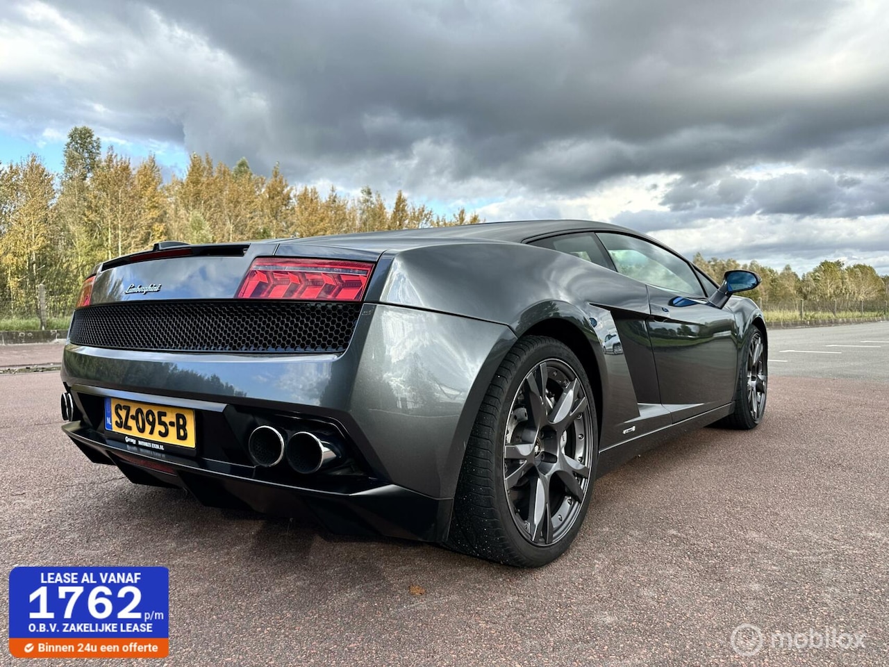 Lamborghini Gallardo - 5.2 V10 LP560-4 e-gear FACELIFT GRIGIO - AutoWereld.nl