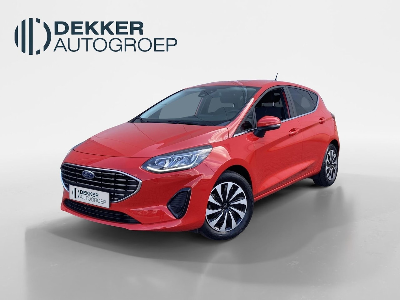 Ford Fiesta - 1.0 EcoBoost Hybrid Titanium X 1.0 EcoBoost Hybrid 125pk Titanium X Race Red - AutoWereld.nl