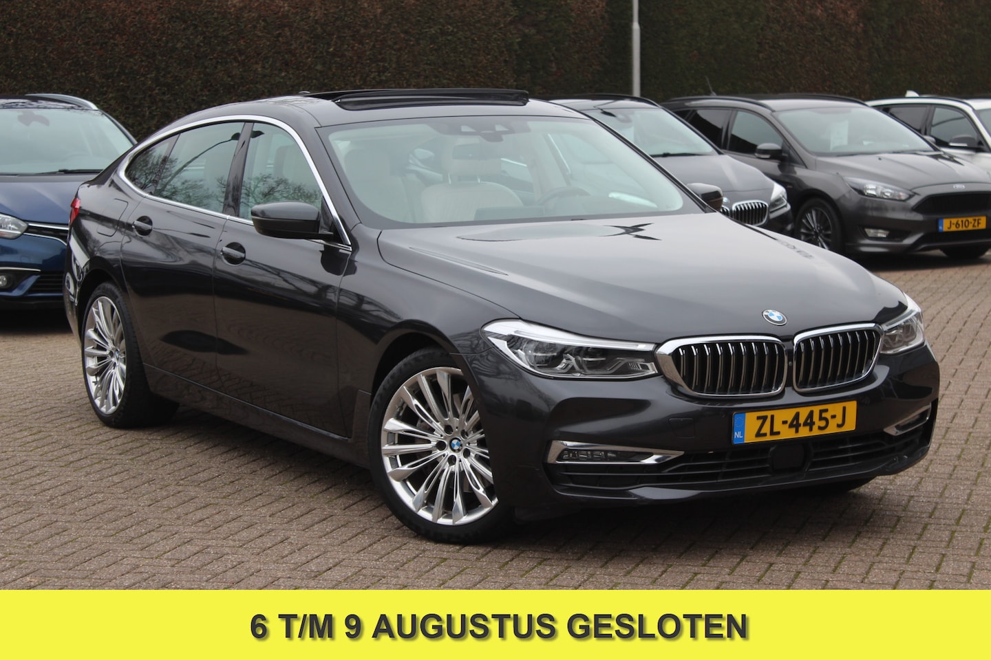 BMW 6-serie Gran Turismo - 630i High Exe. Edition 68.661 km! / Panoramadak / 360Camera / Head-up / Luchtvering / 20'' - AutoWereld.nl