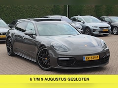 Porsche Panamera Sport Turismo - 2.9 4 E-Hybrid / Panoramadak / 360Camera / Achterasbesturing / 21'' / Sportdesign + Chrono