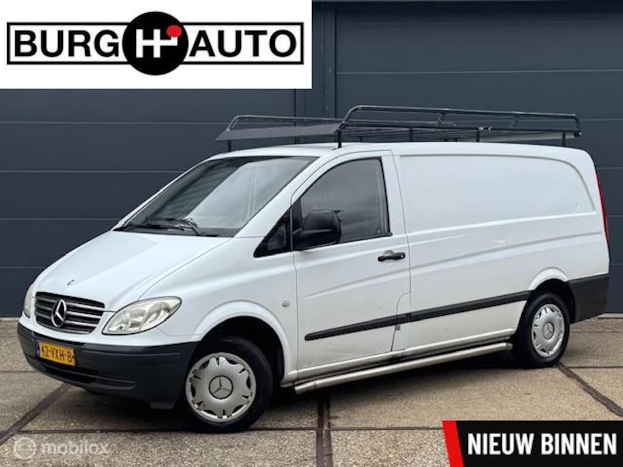 Mercedes-Benz Vito - Bestel 109 CDI 320 Amigo - TREKHAAK - SIDEBARS - IMPERIAAL - ELEKTR. RAMEN - CENTRALE DEUR - AutoWereld.nl