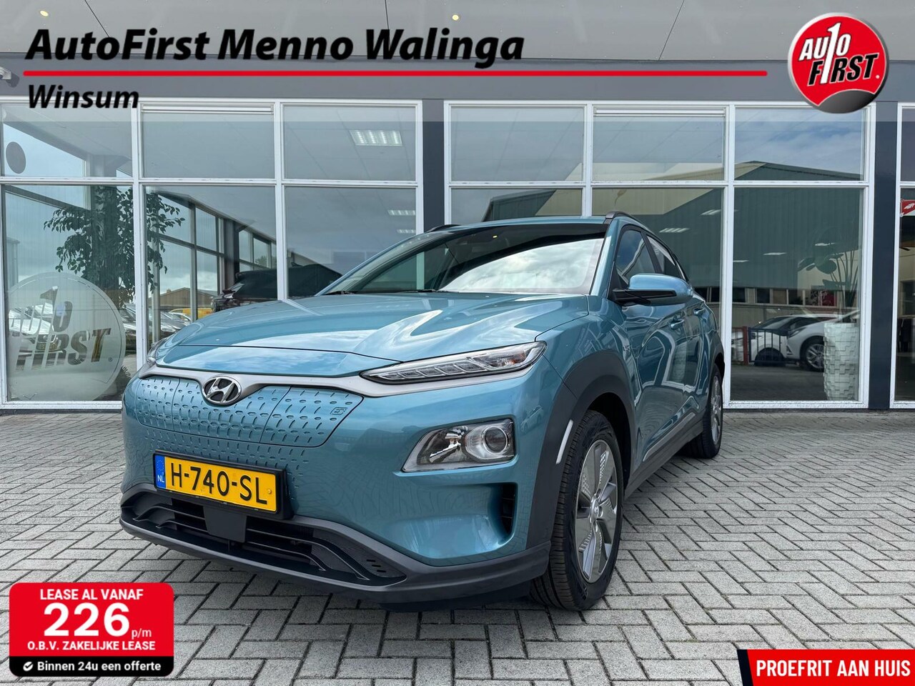 Hyundai Kona Electric - EV Fashion 64 kWh|Camera|Cruisecontrol|Navi|Carplay| - AutoWereld.nl