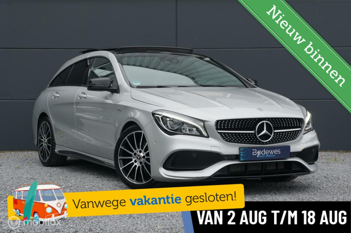 Mercedes-Benz CLA-klasse Shooting Brake - 180 White Art Edition AMG - AutoWereld.nl