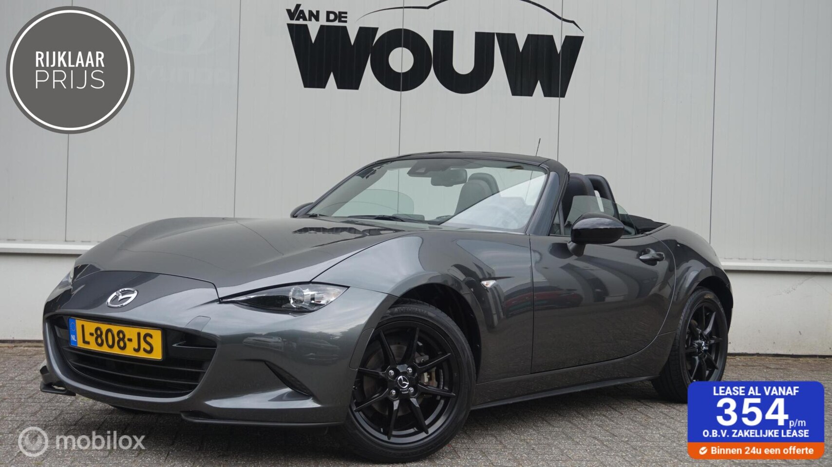 Mazda MX-5 - 1.5 SkyActiv-G 132PK Navigatie | Cruise Control | Climate Control | DAB+ - AutoWereld.nl