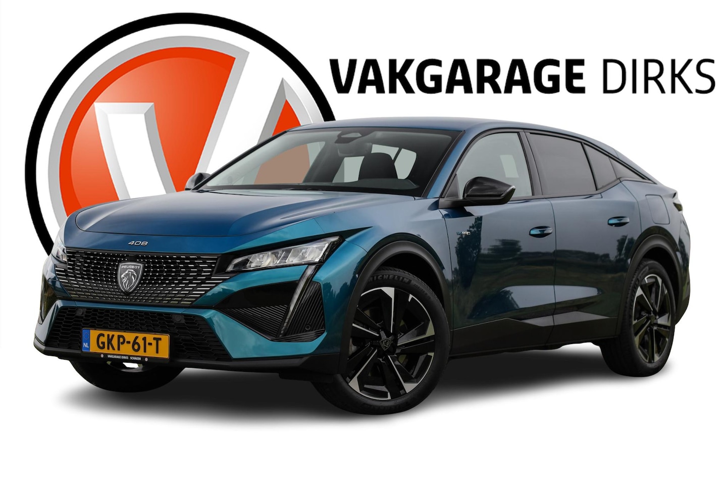 Peugeot 408 - 1.6 HYbrid Allure Pack ✅ ACC ✅ LED ✅ Carplay - AutoWereld.nl