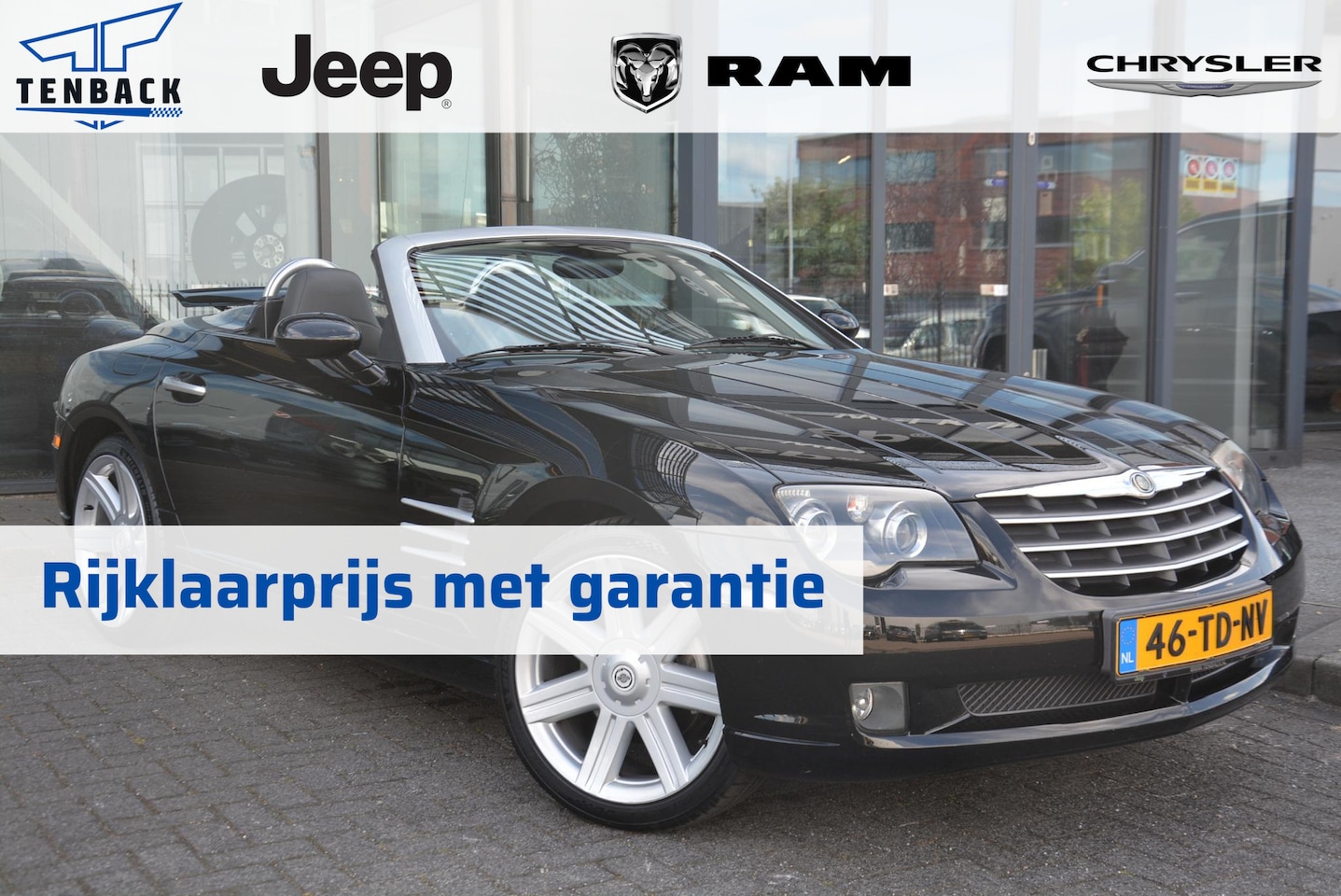 Chrysler Crossfire Cabrio - 3.2 V6 Limited Topstaat | Geheel documenteerd | Nieuwe Kap - AutoWereld.nl